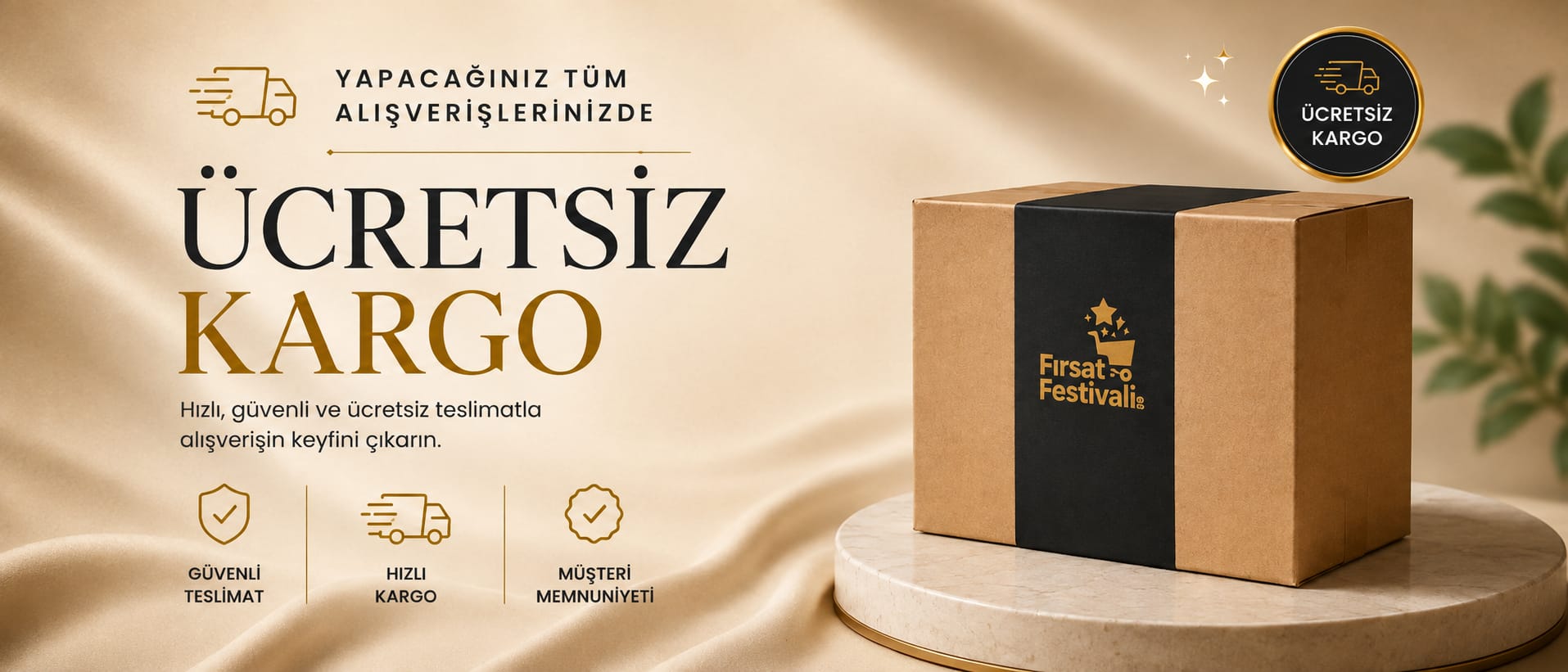 Tüm alışverişlerinizde ücretsiz kargo. Güvenli teslimat, hızlı kargo, müşteri memnuniyeti.